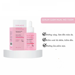 Serum Derladie Niacinamide 20% giảm mụn, mờ thâm đỏ 30ml