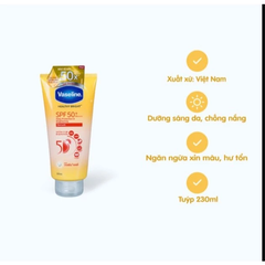 Serum dưỡng thể Vaseline chống nắng sáng da 300ml