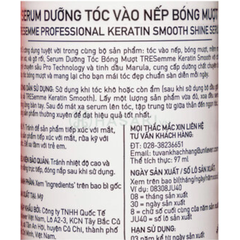 Serum dưỡng tóc TRESemmé vào nếp bóng mượt 97ml
