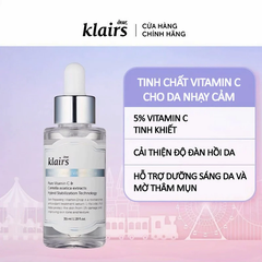 Serum Klairs vitamin C cho da nhạy cảm 35ml.