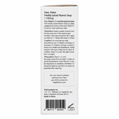 Serum Klairs vitamin C cho da nhạy cảm 35ml.