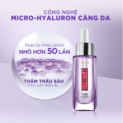 Serum L'Oreal Hyaluronic Acid cấp ẩm sáng da 30ml