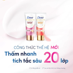 Serum ngăn mùi Dove giúp da sáng mịn đều màu/Mờ thâm thu nhỏ lỗ chân lông 40ml