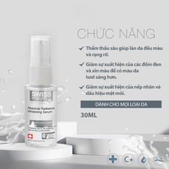 Serum Swiss Image dưỡng sáng da, giảm xỉn màu 30ml