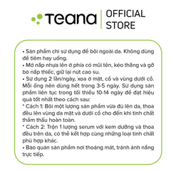 Serum Teana giảm đỏ viêm & phục hồi da nhạy cảm 2ml x 10 ống
