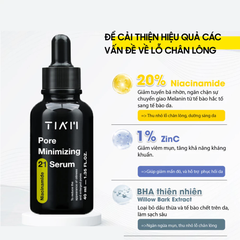 Serum Tia’m thu nhỏ lỗ chân lông, giảm dầu nhờn 40ml
