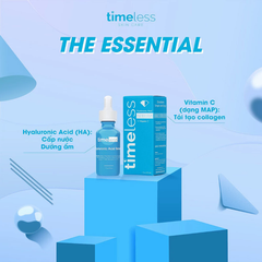 Serum Timeless HA + Vitamin C cấp ẩm, làm sáng da 30ml
