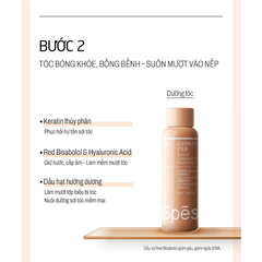 Set 3 sản phẩm gội xả sữa tắm Spes travel kit 50ml