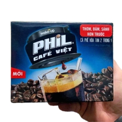 (1 hộp/combo 2/5 hộp) Cà phê hòa tan Phil café Việt 240g