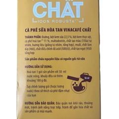 Thùng 24 hộp cà phê hòa tan chất Vinacafe 240g