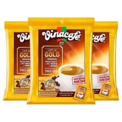 (Combo 5/thùng 12/20 gói ) Cà phê hòa tan 3in1 VinaCafe Gold Original 480g/960g (24/40 gói x 20/24g)