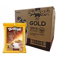 (Combo 5/thùng 12/20 gói ) Cà phê hòa tan 3in1 VinaCafe Gold Original 480g/960g (24/40 gói x 20/24g)