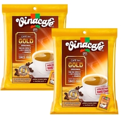 (1 gói/combo 2 gói) Cà phê hòa tan 3 in 1 VinaCafe Gold Original 480g/960g (24/40 gói x 20/24g)