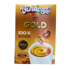 (Combo 1/2/5 hộp) Cà phê hòa tan Vinacafe Gold original (miền Bắc) hộp 306g/(miền Nam) hộp 360g