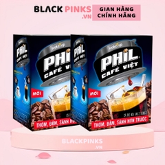 (1 hộp/combo 2/5 hộp) Cà phê hòa tan Phil café Việt 240g