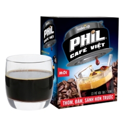(1 hộp/combo 2/5 hộp) Cà phê hòa tan Phil café Việt 240g