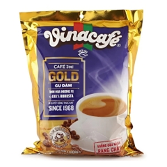 (Combo 5 gói/thùng 20 gói) Cà phê hòa tan 3in1 Vinacafe Gold gu đậm 480g (20 gói x 24g)