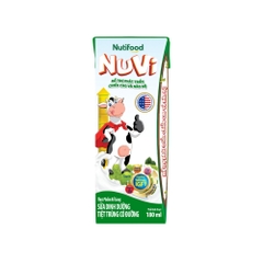 Thùng 48 hộp sữa dinh dưỡng tiệt trùng có đường Nuvi 110ml/180ml
