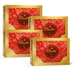 Bánh quy mè giòn Goute hộp thiếc 475.2g (12 gói)