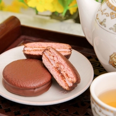 Bánh ChocoPie Sakura vị đào 12 gói 360g