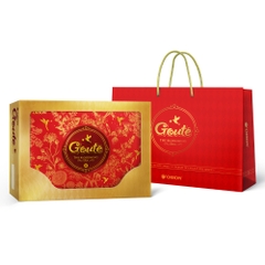 Bánh quy mè giòn Goute hộp thiếc 475.2g (12 gói)