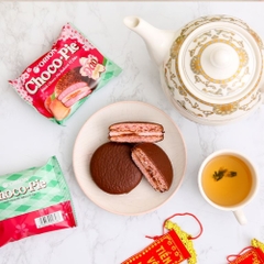 Bánh ChocoPie Sakura vị đào 12 gói 360g