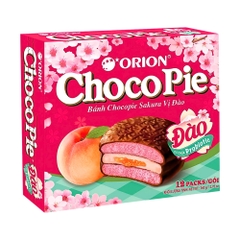 Bánh ChocoPie Sakura vị đào 12 gói 360g
