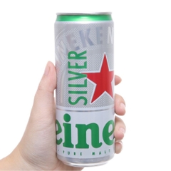 Thùng 24 lon bia Heineken Sleek/Silver/không cồn lon 250ml/330ml