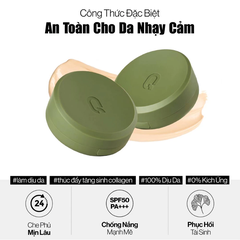 Siêu phấn nước Glamrr Q che phủ 01/02 màu sáng/màu tự nhiên 15g
