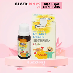 Siro Avisure D3-MK7 hỗ trợ hấp thu canxi 20 ml cho bé từ 0 tháng tuổi