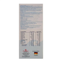 Siro Doppelherz Aktiv Kinder Omega 3 phát triển não bộ, thị lực 250 ml cho bé từ 1 tuổi