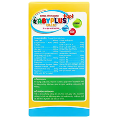 Siro Hapi VietNam Baby Plus giúp ăn ngon, bồi bổ sức khỏe 30 gói (từ 6 tháng)