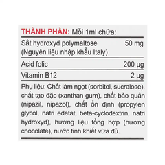 Siro Herbland Iron Drops Kids hỗ trợ cải thiện thiếu máu do thiếu sắt 30ml (từ 6 tháng)