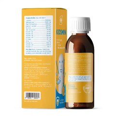 Siro Kentek Kidsmin giúp ăn ngon, hỗ trợ tiêu hóa 100 ml (từ 6 tháng)