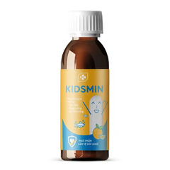 Siro Kentek Kidsmin giúp ăn ngon, hỗ trợ tiêu hóa 100 ml (từ 6 tháng)