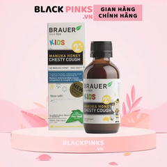 Siro trị ho có đờm Brauer Kids Chesty Cough 100ml (Úc)