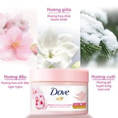 Smoothie tẩy da chết dove 298g