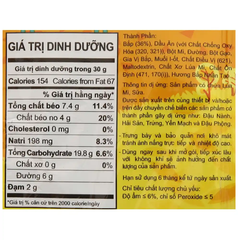 Snack bắp ngọt Oishi gói 34g