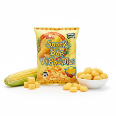 Snack bắp ngọt Oishi vị phô mai gói 68g