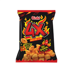 Snack bắp Oishi 4X sốt Sriracha vị cay gói 34g