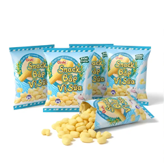 Snack bắp Oishi vị sữa gói 34g