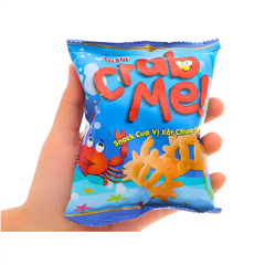 Snack cua sốt chua ngọt Oishi gói 34g