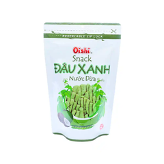 Snack đậu xanh nước dừa Oishi gói 70g