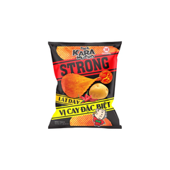Snack khoai tây Koikeya Karamucho Strong lát dày vị cay đặc biệt gói 25g
