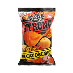 Snack khoai tây Koikeya Karamucho Strong lát dày vị cay đặc biệt gói 80g