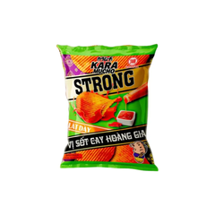 Snack khoai tây Koikeya Karamucho Strong lát sốt cay hoàng gia gói 25g