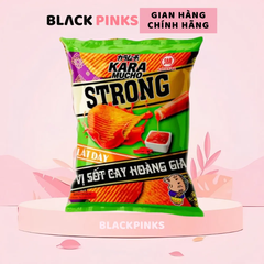 Snack khoai tây Koikeya Karamucho Strong lát sốt cay hoàng gia gói 80g