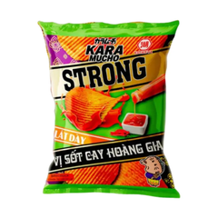 Snack khoai tây Koikeya Karamucho Strong lát sốt cay hoàng gia gói 80g