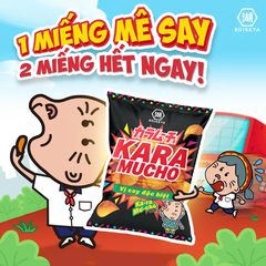 Snack khoai tây Koikeya Karamucho vị cay đặc biệt gói 82g