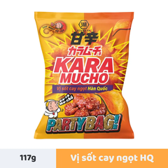 Snack khoai tây Koikeya Karamucho vị sốt cay ngọt Hàn Quốc gói 117g